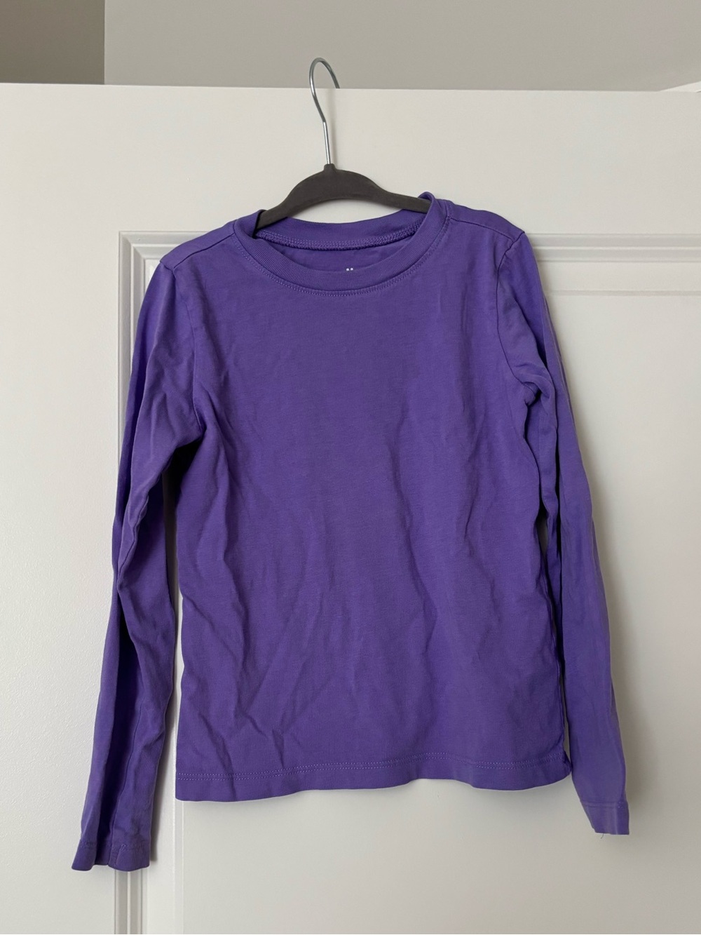 Primary Long-Sleeve Crewneck Shirt - Purple